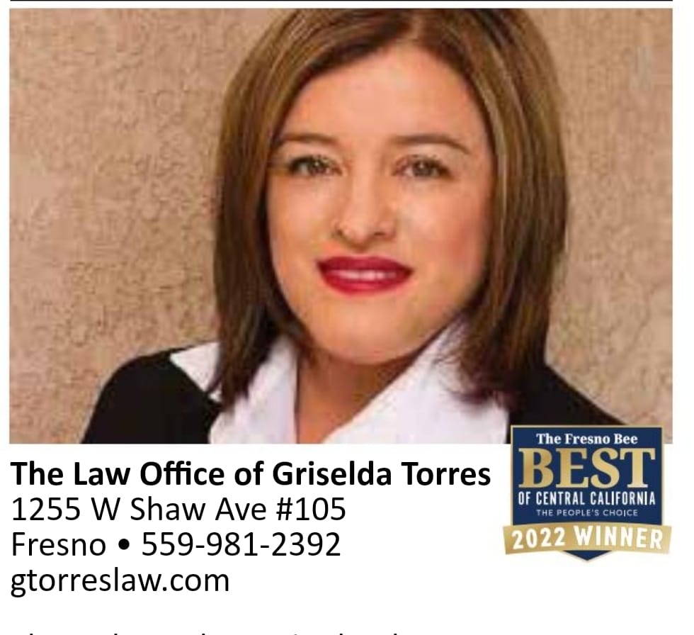 Advert for Law Office of Griselda Torres